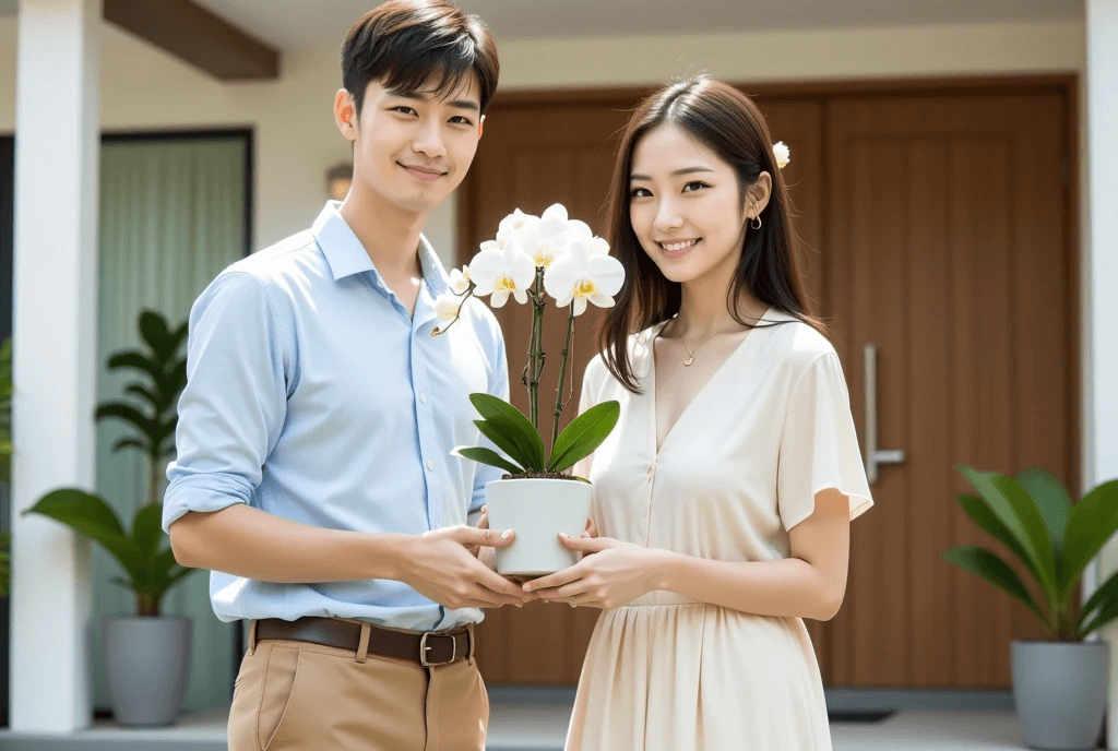 昇進祝いに親が贈るプレゼント|相場・マナーと胡蝶蘭のすすめ