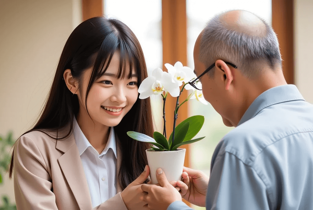 還暦祝いと梅の花の代わりに贈る胡蝶蘭|最高の選び方