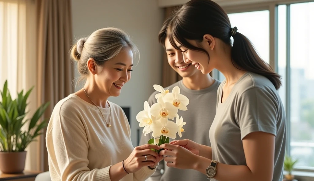 新築祝いを義母に贈るなら胡蝶蘭!マナーと相場を解説