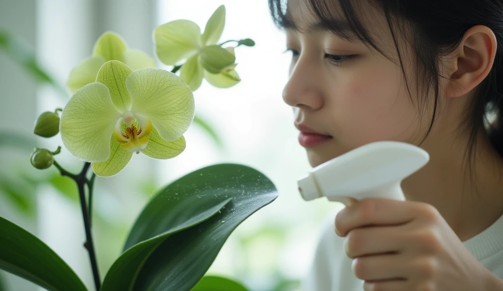 胡蝶蘭の蕾に霧吹きは逆効果？正しい知識で美しい花を咲かせる育て方