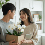 昇進祝いのメッセージを彼女へ|感動文例と胡蝶蘭の贈り物